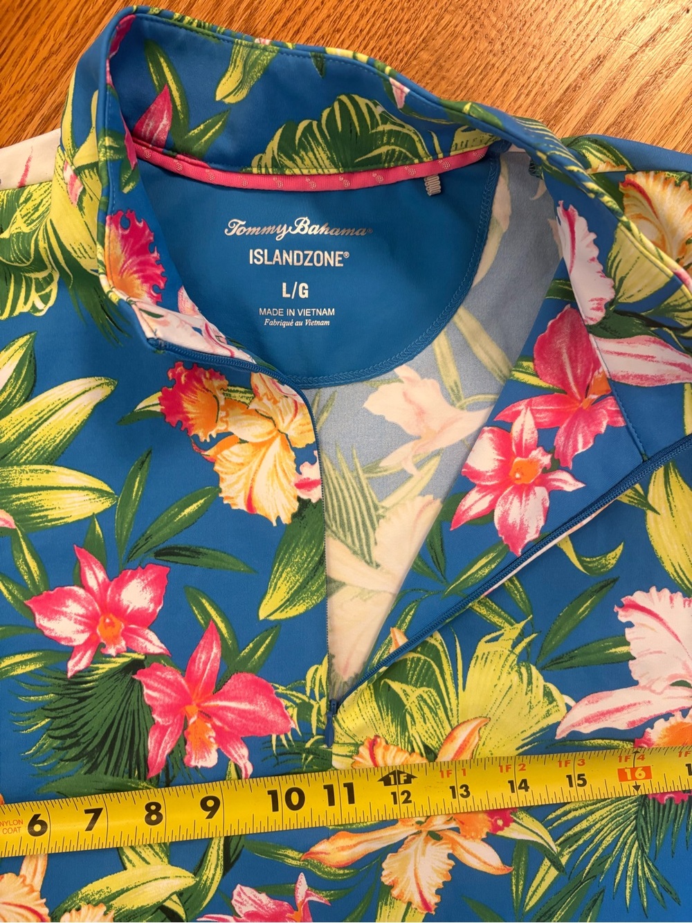 Tommy Bahama IslandZone Tropical Floral Golf Tennis Skort Set, size Large - Picture 8 of 16